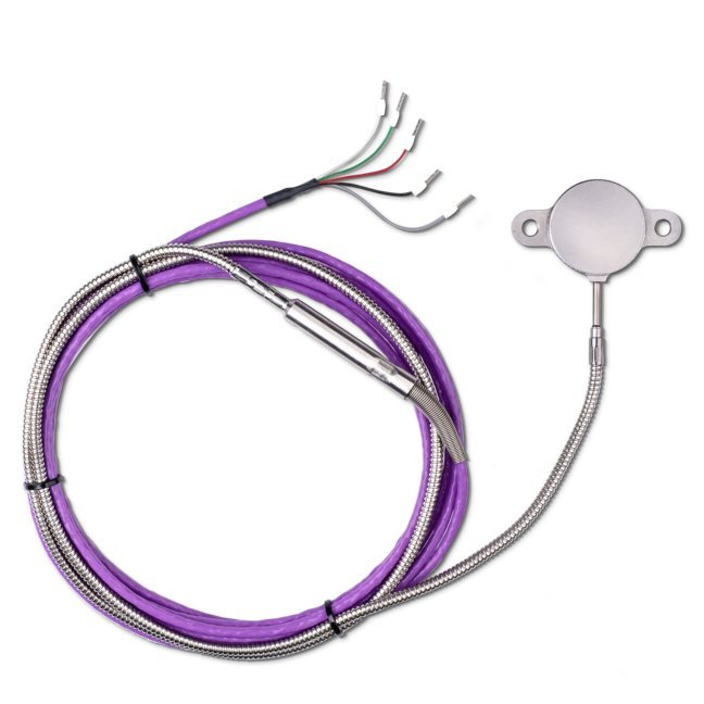 IHF02具有高温铠装电缆的工业热通量传感器