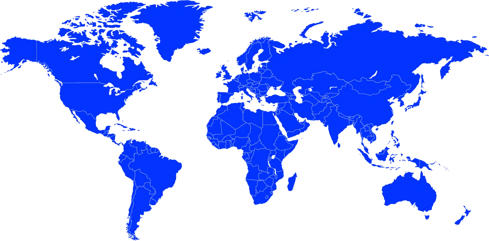 全球分销商地图